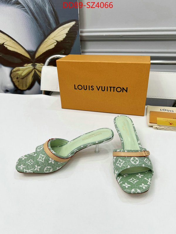 Women Shoes-LV luxury fashion replica designers ID: SZ4066 $: 89USD