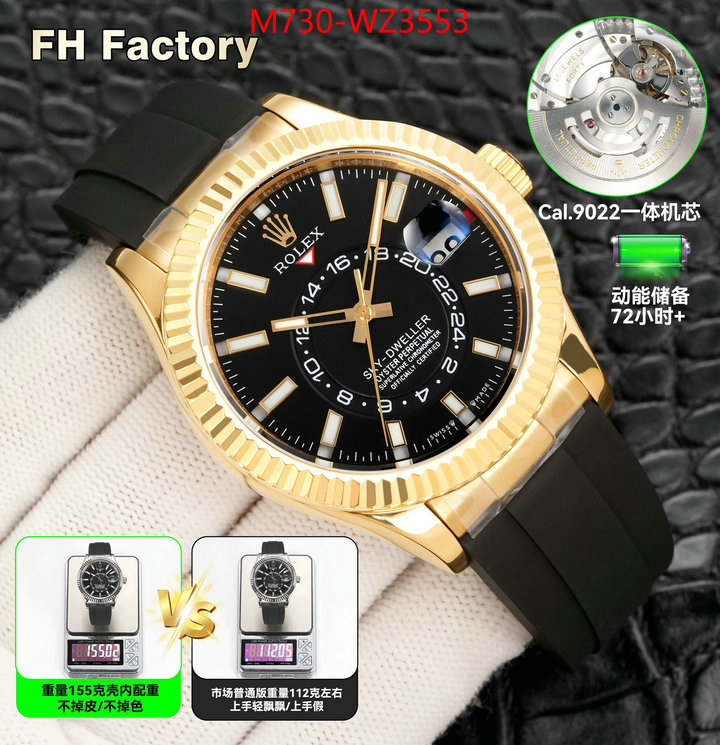 Watch(TOP)-Rolex 7 star quality designer replica ID: WZ3553 $: 730USD