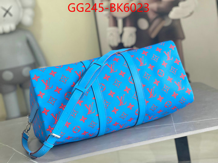LV Bags(TOP)-Keepall BandouliRe 45-50- fake cheap best online ID: BK6023 $: 245USD,