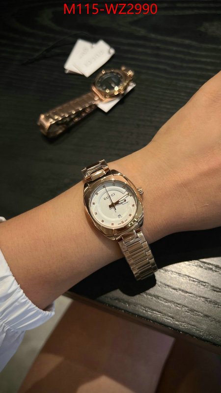 Watch(4A)-Gucci what 1:1 replica ID: WZ2990 $: 115USD