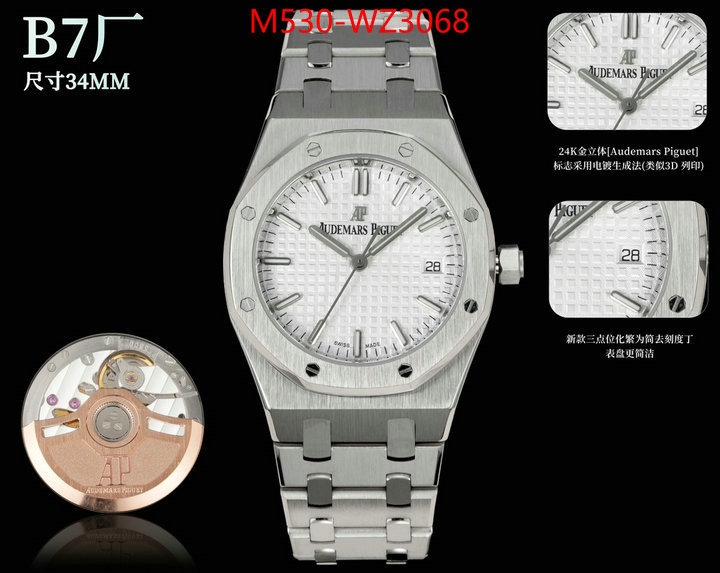 Watch(TOP)-Audemars Piguet luxury cheap replica ID: WZ3068 $: 530USD-shoes yupoo Watch(TOP)-Audemars Piguet luxury cheap replica ID: WZ3068 $: 530USD