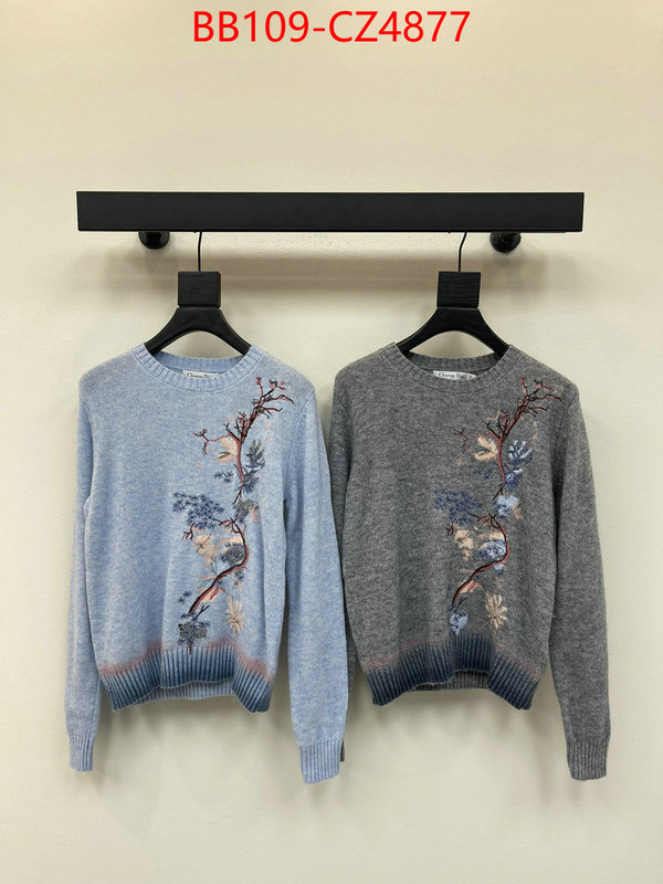 Clothing-Dior replica designer ID: CZ4877 $: 109USD