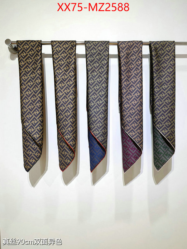 Scarf-Fendi for sale cheap now ID: MZ2588 $: 75USD