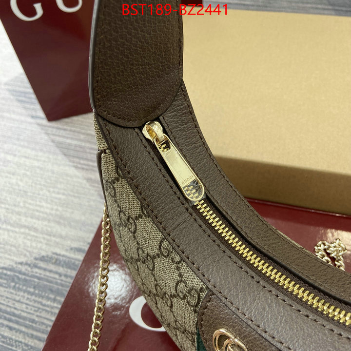 Gucci Bags(TOP)-Crossbody- replica best ID: BZ2441 $: 189USD,