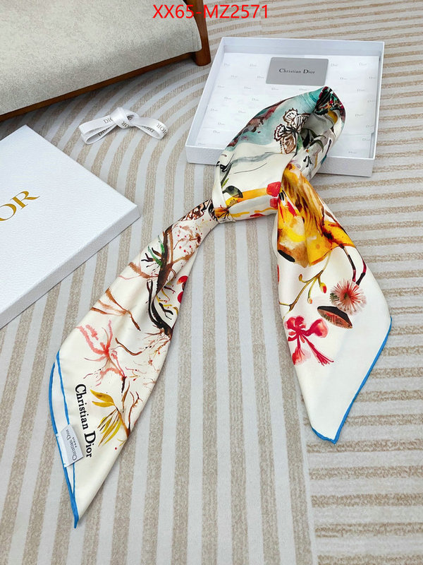 Scarf-Dior from china ID: MZ2571 $: 65USD