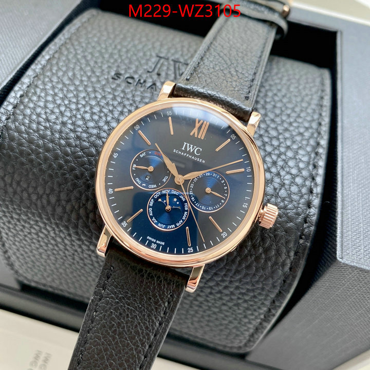 Watch(TOP)-IWC where to buy the best replica ID: WZ3105 $: 229USD