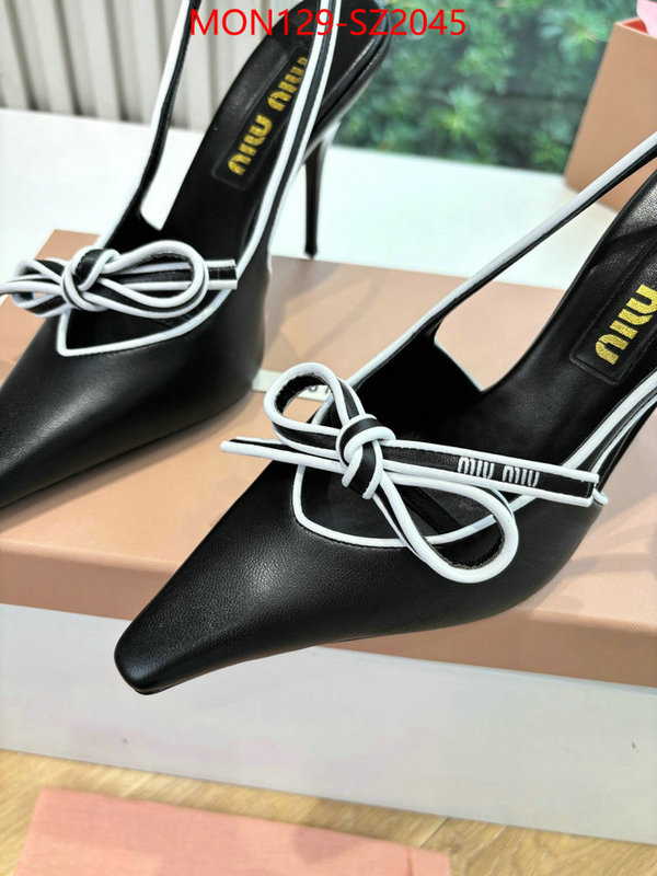 Women Shoes-Miu Miu practical and versatile replica designer ID: SZ2045 $: 129USD
