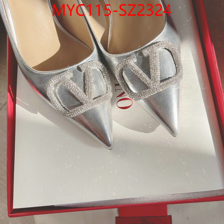 Women Shoes-Valentino top fake designer ID: SZ2324 $: 115USD