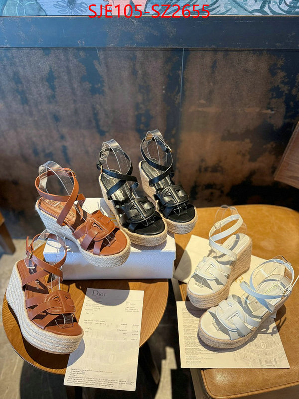 Women Shoes-Dior cheap high quality replica ID: SZ2655 $: 105USD