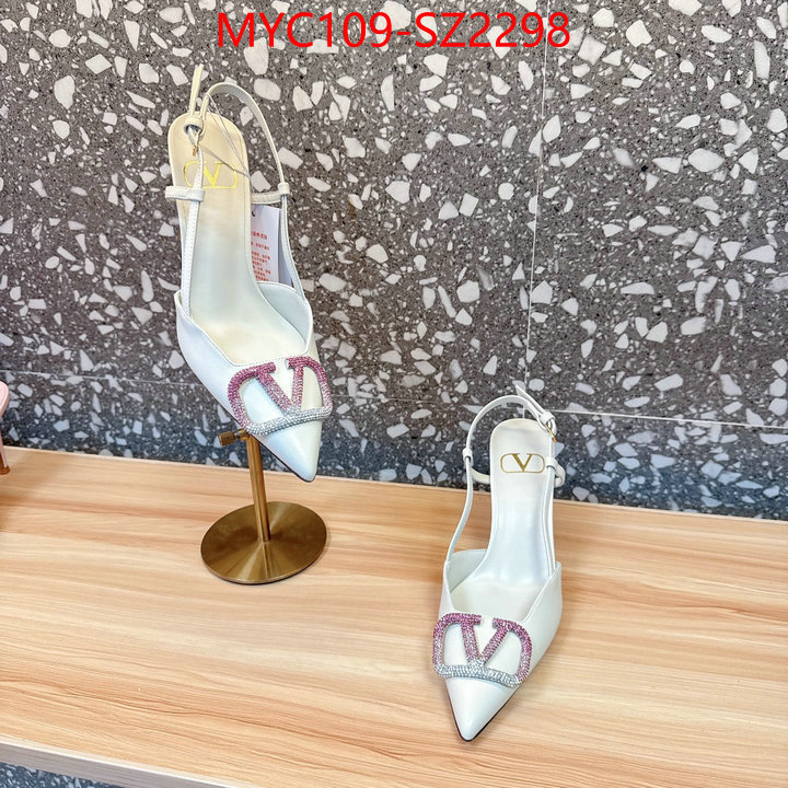 Women Shoes-Valentino high quality designer replica ID: SZ2298 $: 109USD