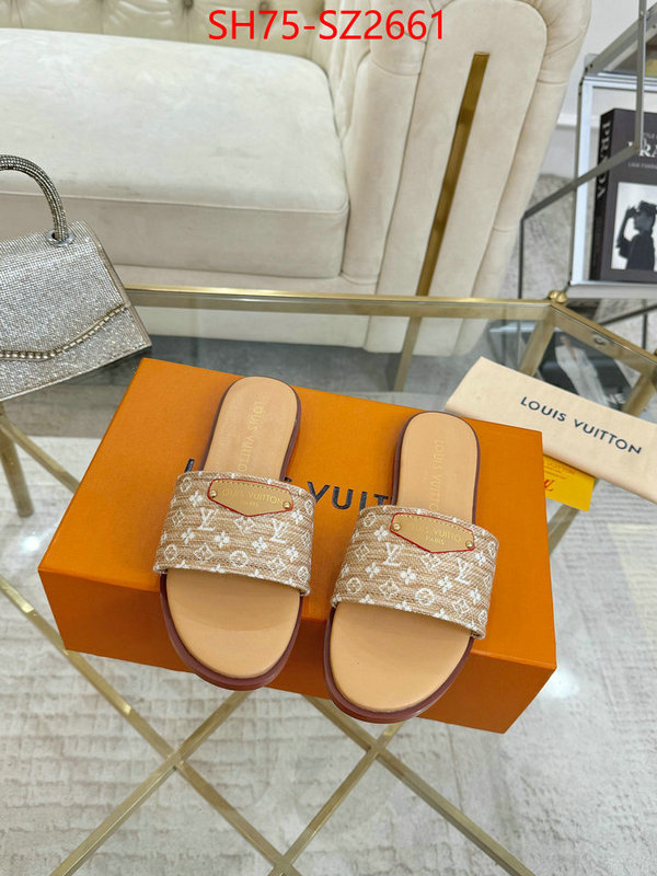 Women Shoes-LV top grade ID: SZ2661 $: 75USD