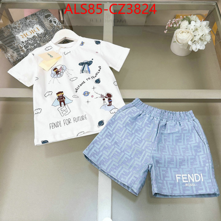 Kids clothing-Fendi shop the best high quality ID: CZ3824 $: 85USD