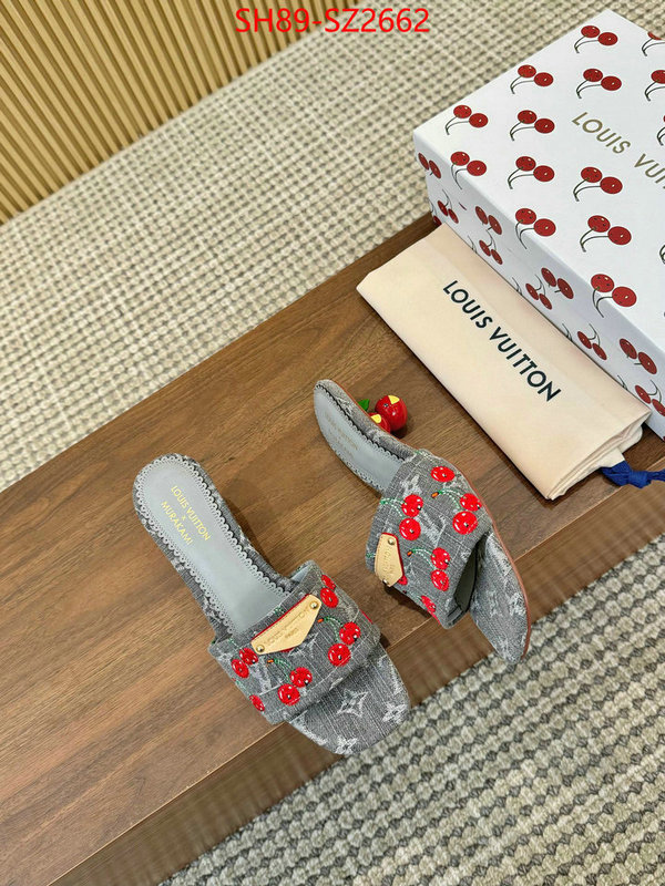 Women Shoes-LV the quality replica ID: SZ2662 $: 89USD