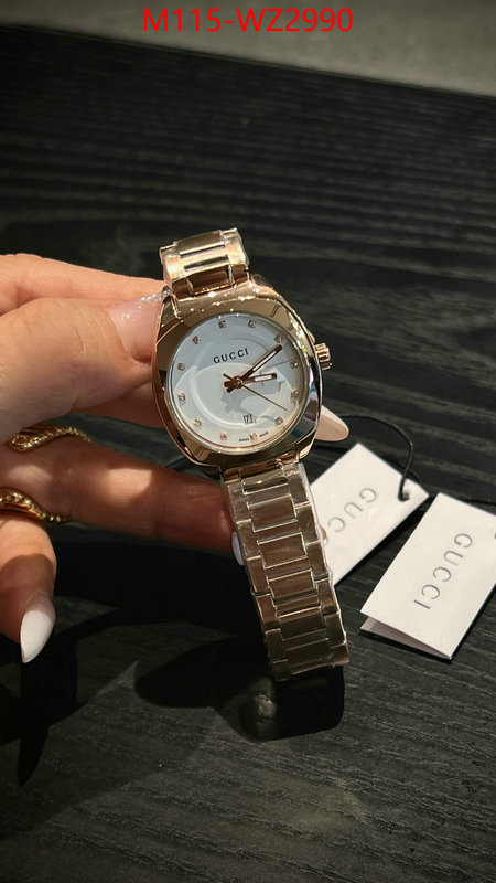 Watch(4A)-Gucci what 1:1 replica ID: WZ2990 $: 115USD