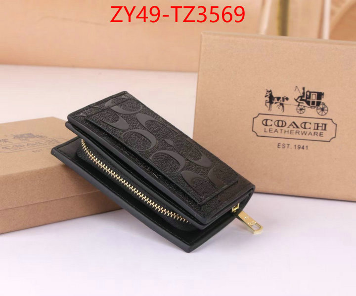 Coach Bags(4A)-Wallet what ID: TZ3569 $: 49USD,