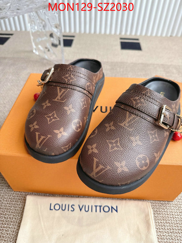 Women Shoes-LV designer wholesale replica ID: SZ2030 $: 129USD