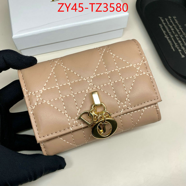 Dior Bags(4A)-Wallet- the quality replica ID: TZ3580 $: 45USD,