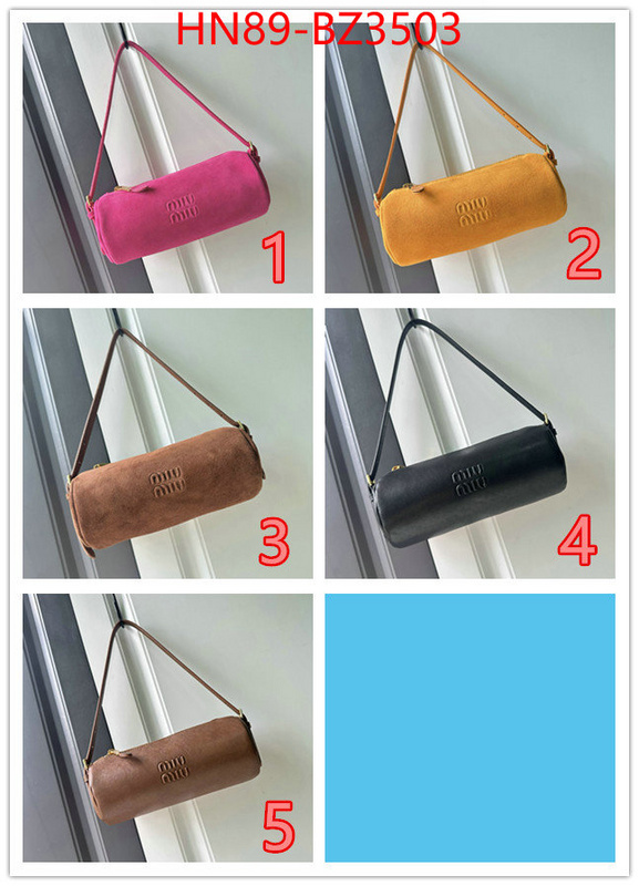 Miu Miu Bags(4A)-Handbag- perfect ID: BZ3503 $: 89USD,
