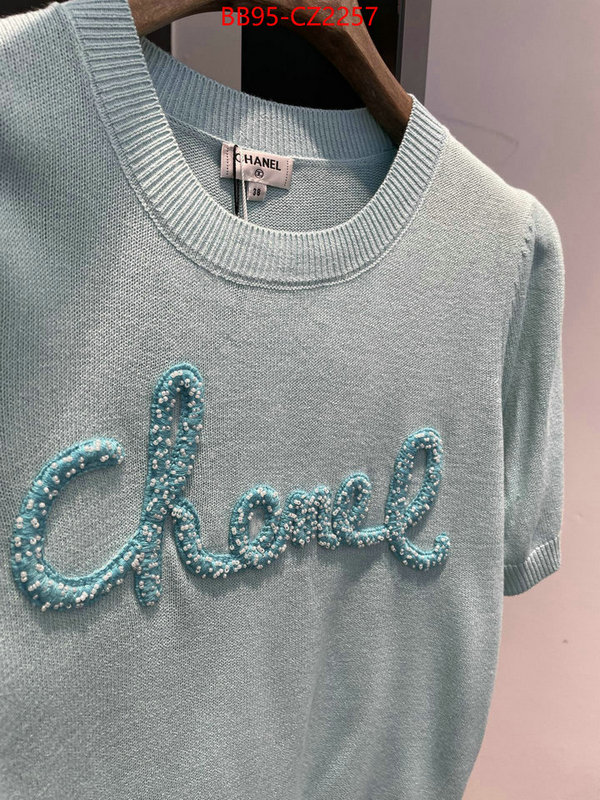 Clothing-Chanel quality aaaaa replica ID: CZ2257 $: 95USD