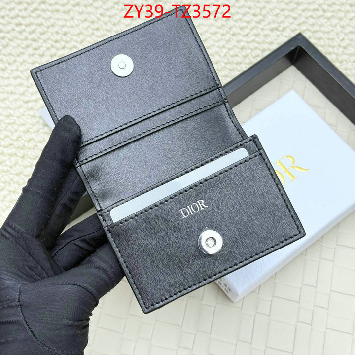 Dior Bags(4A)-Wallet- replica sale online ID: TZ3572 $: 39USD,