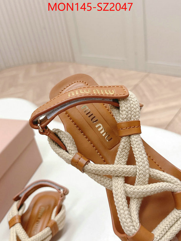 Women Shoes-Miu Miu where can you buy replica ID: SZ2047 $: 145USD