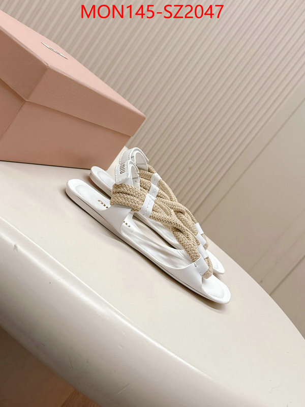 Women Shoes-Miu Miu where can you buy replica ID: SZ2047 $: 145USD