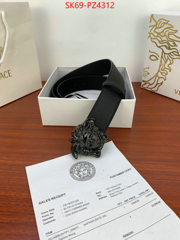 Belts-Versace sell high quality ID: PZ4312 $: 69USD