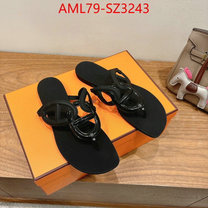 Women Shoes-Hermes designer 1:1 replica ID: SZ3243 $: 79USD