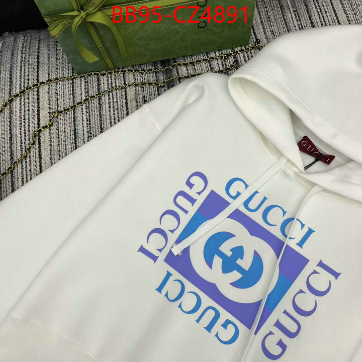 Clothing-Gucci high-end designer ID: CZ4891 $: 95USD
