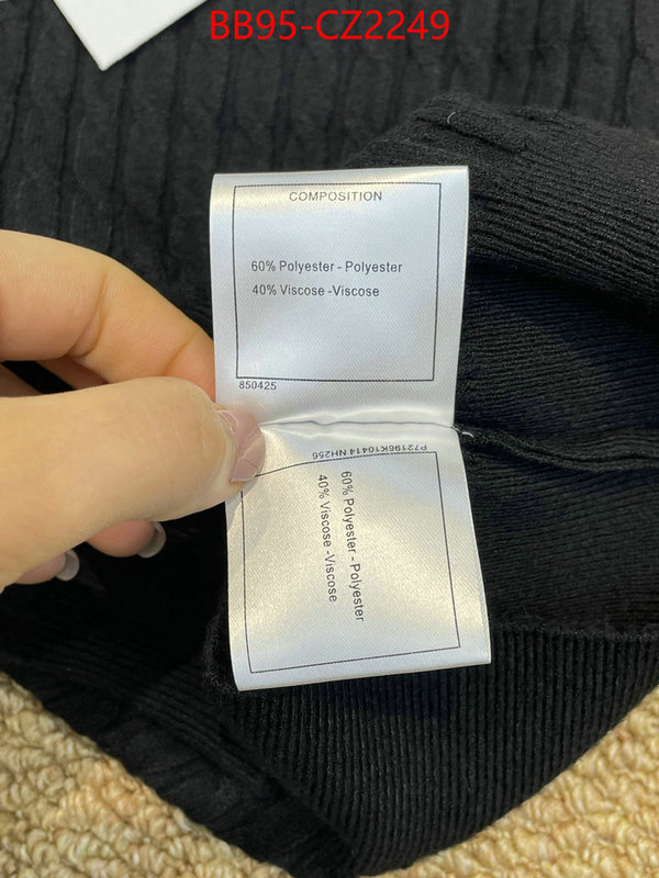 Clothing-Chanel aaaaa+ quality replica ID: CZ2249 $: 95USD