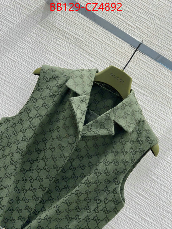 Clothing-Gucci top 1:1 replica ID: CZ4892 $: 129USD