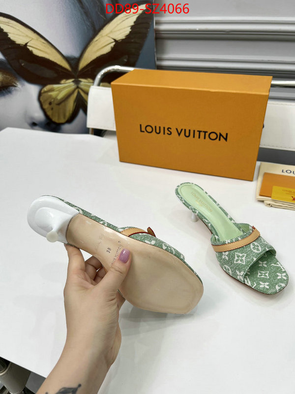 Women Shoes-LV luxury fashion replica designers ID: SZ4066 $: 89USD