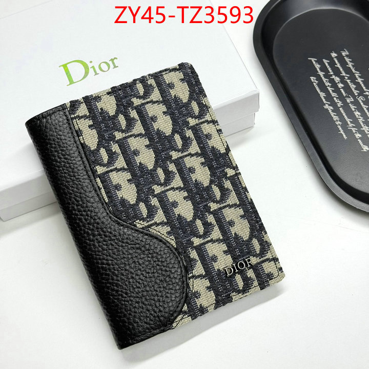 Dior Bags(4A)-Wallet- sellers online ID: TZ3593 $: 45USD,
