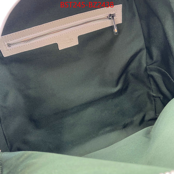 Gucci Bags(TOP)-Backpack- what's the best to buy replica ID: BZ2438 $: 245USD,