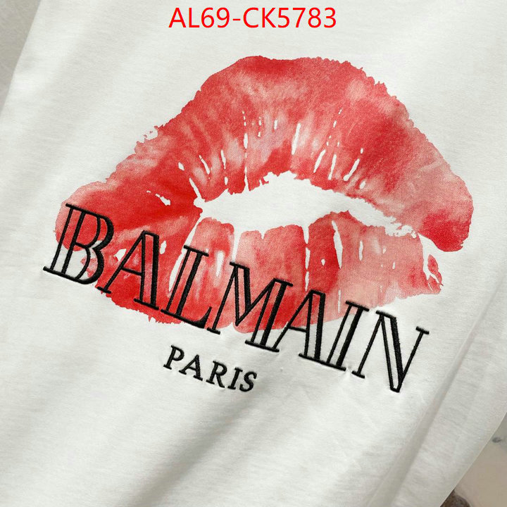 Clothing-Balmain 2024 aaaaa replica 1st copy ID: CK5783 $: 69USD