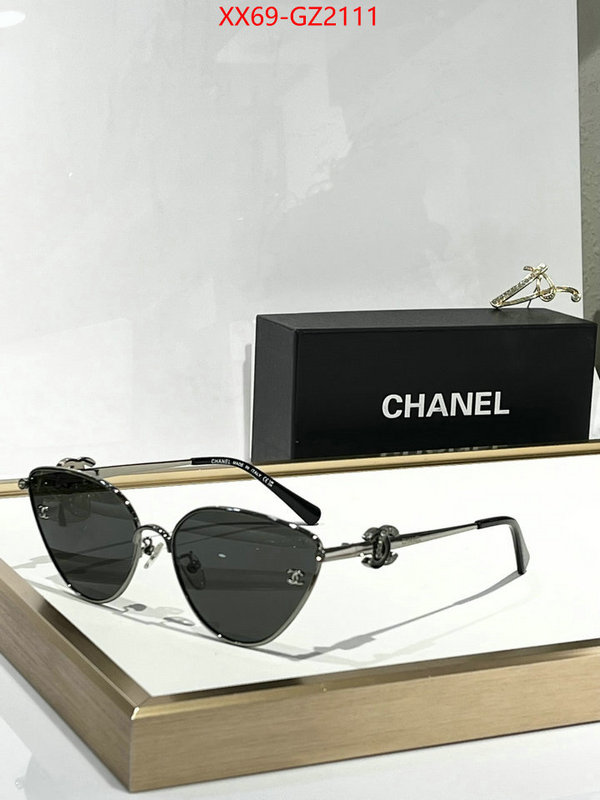 Glasses-Chanel aaaaa+ replica designer ID: GZ2111 $: 69USD