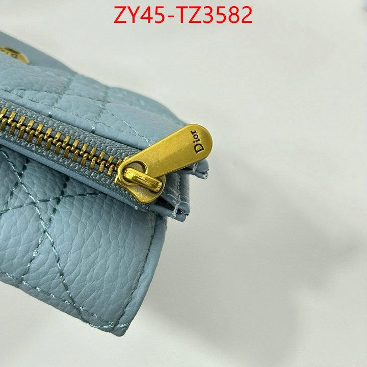 Dior Bags(4A)-Wallet- aaaaa class replica ID: TZ3582 $: 45USD,