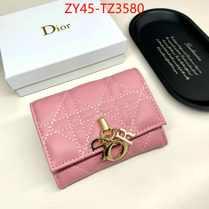 Dior Bags(4A)-Wallet- the quality replica ID: TZ3580 $: 45USD,