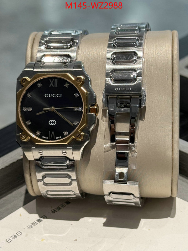 Watch(4A)-Gucci aaaaa+ quality replica ID: WZ2988 $: 145USD