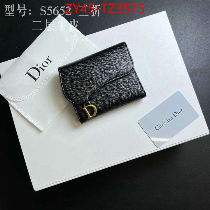 Dior Bags(4A)-Wallet- flawless ID: TZ3575 $: 45USD,