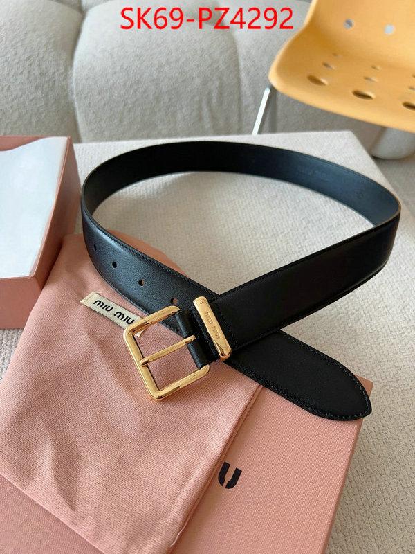 Belts-MIU MIU buy aaaaa cheap ID: PZ4292 $: 69USD