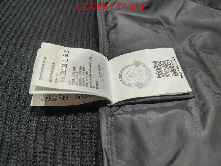 Down jacket Men-Moncler wholesale ID: CZ4344 $: 139USD