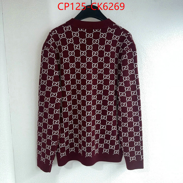 Clothing-Gucci how to start selling replica ID: CK6269 $: 125USD