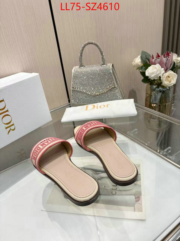Women Shoes-Dior highest product quality ID: SZ4610 $: 75USD