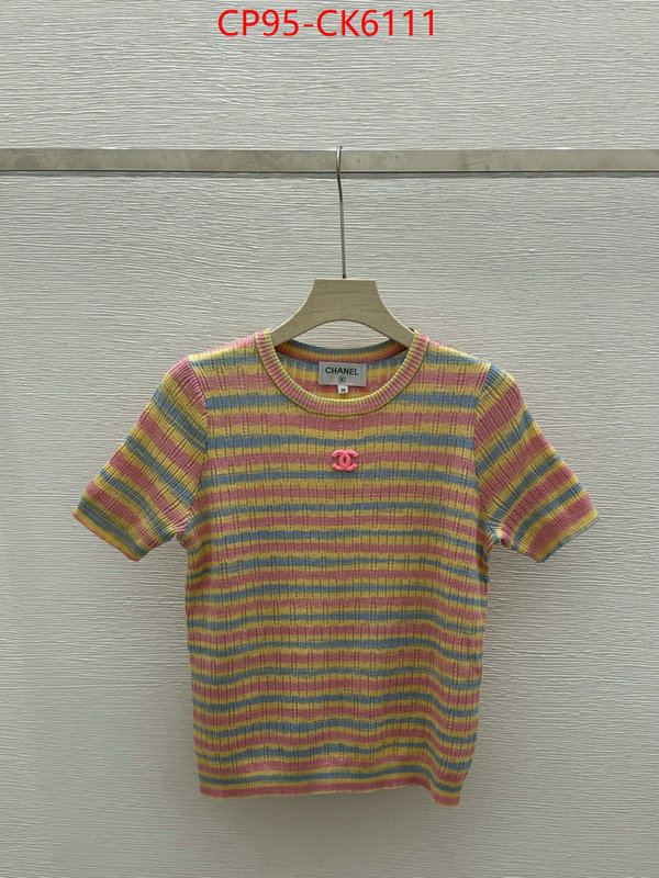 Clothing-Chanel fake aaaaa ID: CK6111 $: 95USD