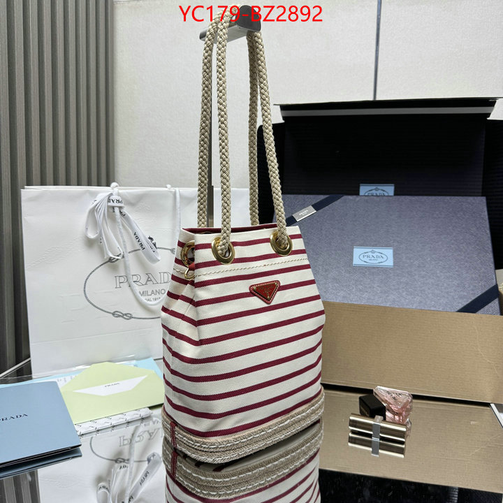 Prada Bags(TOP)-bucket bag replica shop ID: BZ2892 $: 179USD,