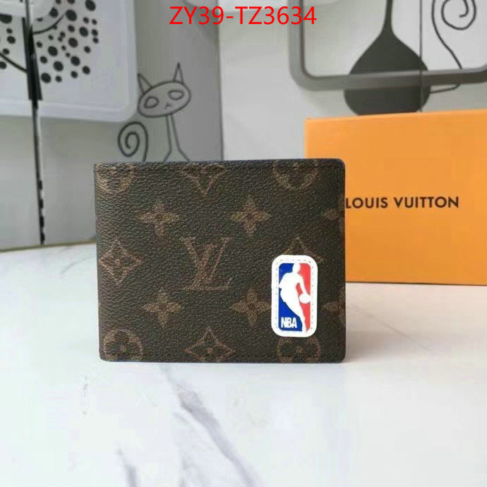 LV Bags(4A)-Wallet best like ID: TZ3634 $: 39USD,
