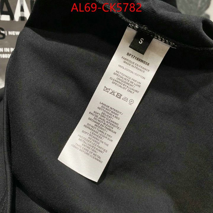 Clothing-Balmain best knockoff ID: CK5782 $: 69USD