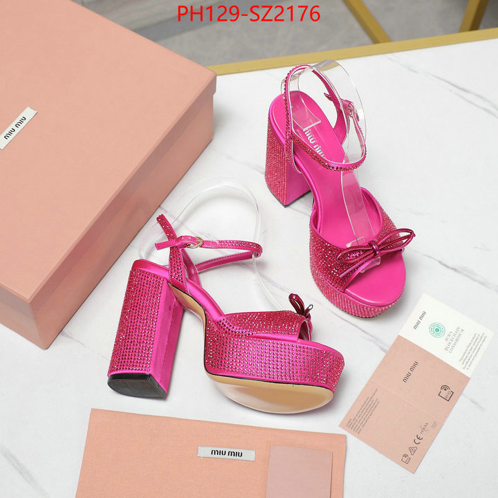 Women Shoes-Miu Miu 1:1 replica wholesale ID: SZ2176 $: 129USD