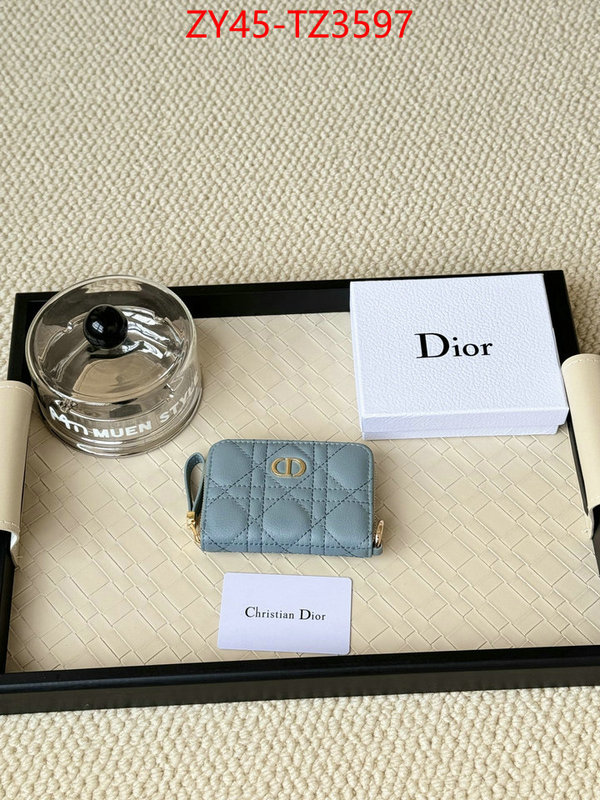 Dior Bags(4A)-Wallet- new designer replica ID: TZ3597 $: 45USD,